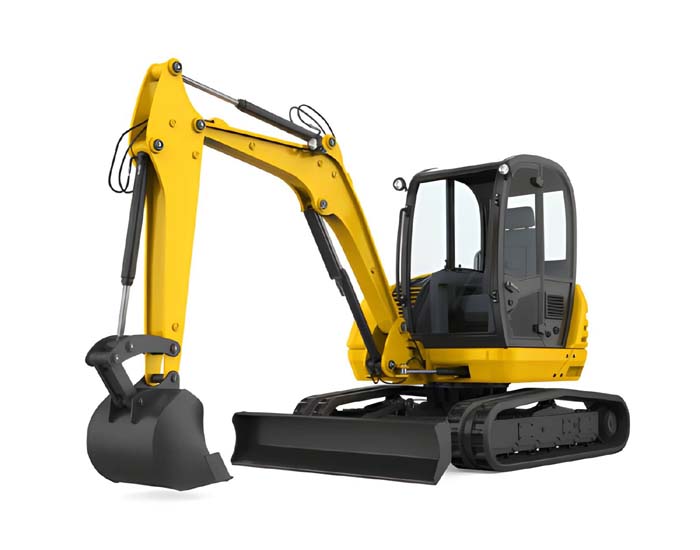 Mini excavator for rent