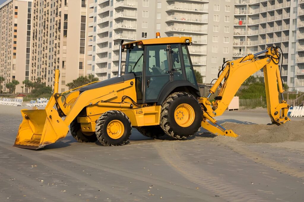 Backhoe Loader Rental Dubai | RTA Approved & Certified Equipment