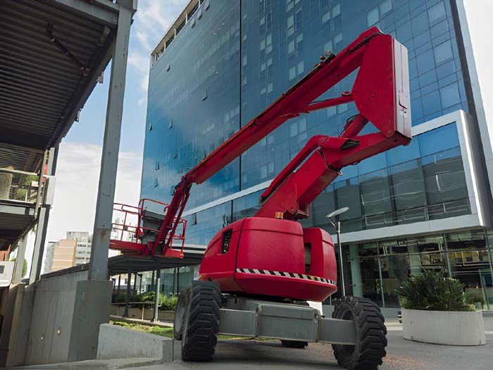 boom lift rental for construcion works uae