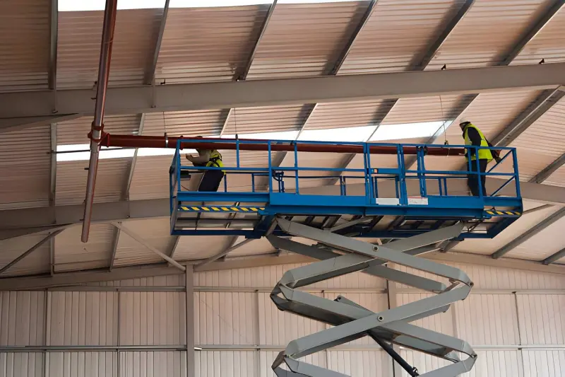 industries that use scissor lifts in Dubai