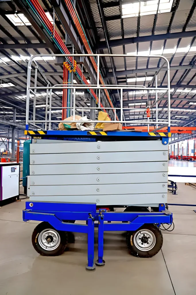 rental cost of scissor lift rental dubai