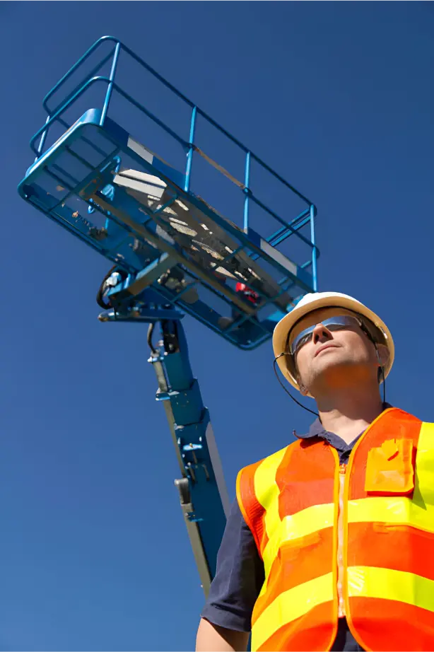 safety and compliance of boom lift rental in dubai